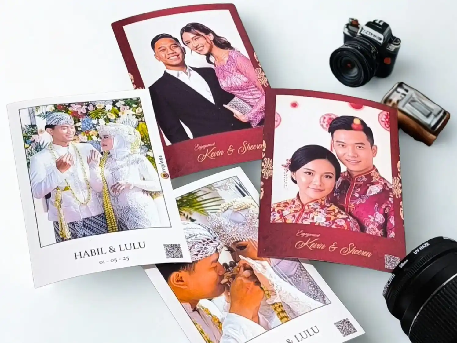 Photobooth keren dengan efek background custom